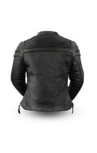 Thumbnail for Maiden Women's Motorcycle Leather Jacket