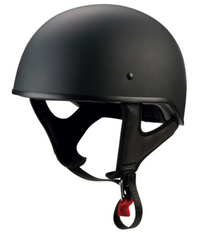 Thumbnail for Beanie Motorcycle Helmet - Flat Matte Black