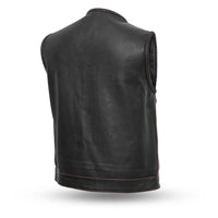 Thumbnail for Club style with covered snaps and cropped center zipper. Two buttoned chest pockets. Two buttoned slash pockets. Two concealed carry pockets with tapered holsters (quick access on left hand side). Interior cellphone pocket. Single back panel. Mesh lining with easy access panels for patches and embroideries.