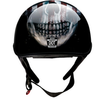 Thumbnail for Vagrant Motorcycle Helmet - USA - Black