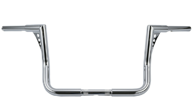 Chrome 1 1/4" Bandits - Fat Wide Touring Motorcycle Handlebar