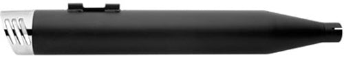 4" Racing Slip Single Blk/Chr Tip Bagger