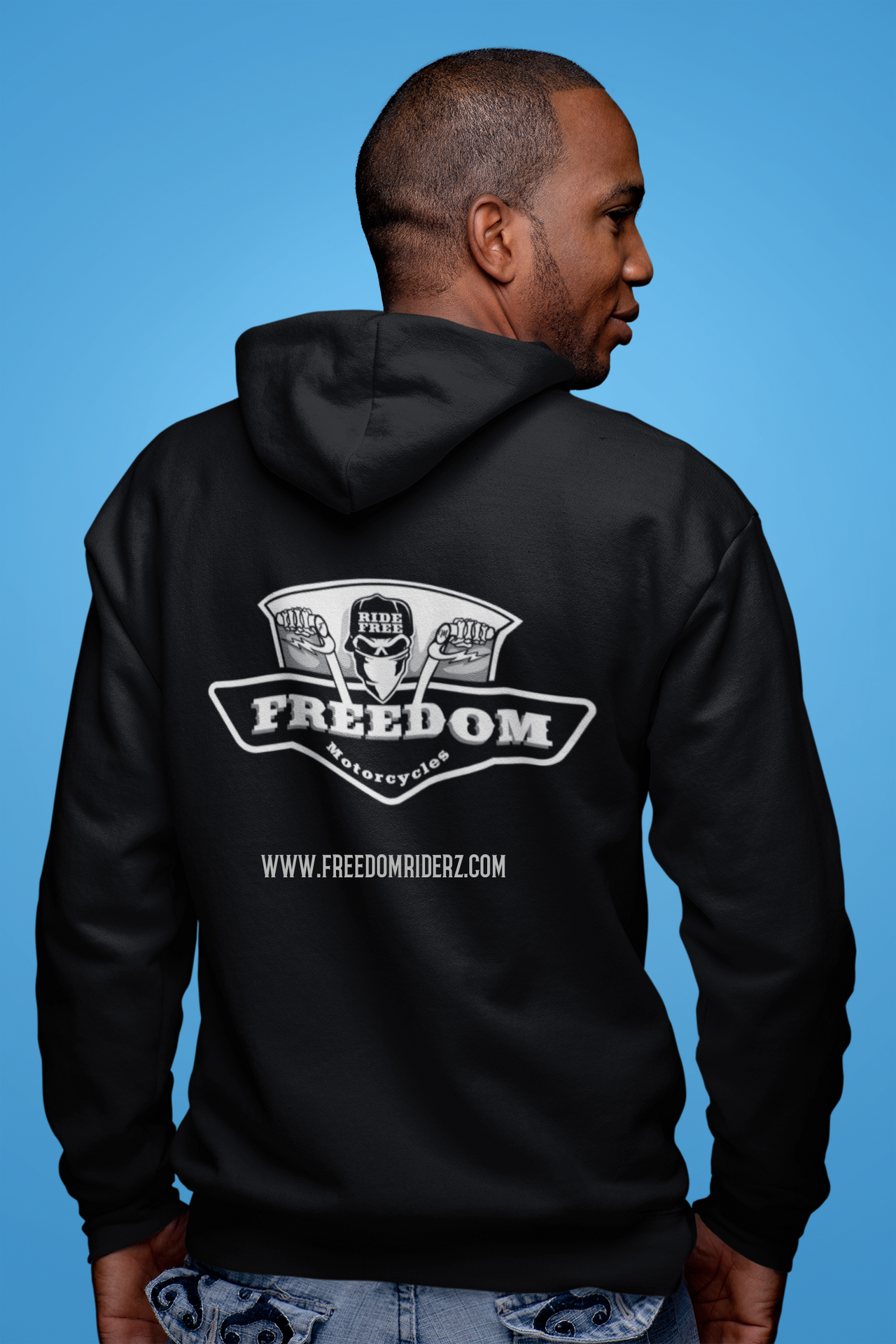 Freedom Motorcycle Shop Hoodie