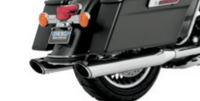 Thumbnail for Twin Slash Slip-On Muffler - Vance & Hines