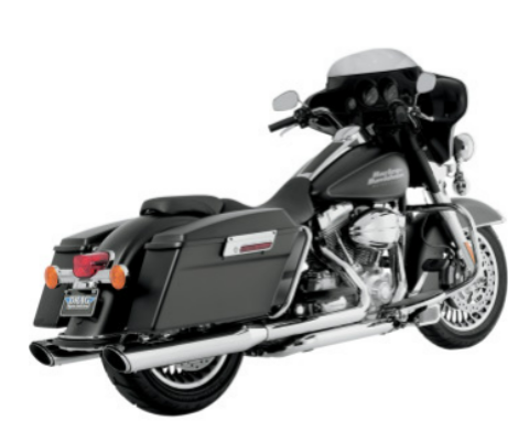 Twin Slash Slip-On Muffler - Vance & Hines