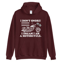 Thumbnail for I Dream I'm A Motorcycle Hoodie