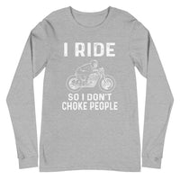 Thumbnail for Ride So I Don't Long Sleeve