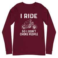Thumbnail for Ride So I Don't Long Sleeve