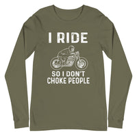 Thumbnail for Ride So I Don't Long Sleeve